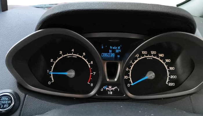 2016 Ford Ecosport TITANIUM 1.5L PETROL AT, Petrol, Automatic, 86,039 km, interior