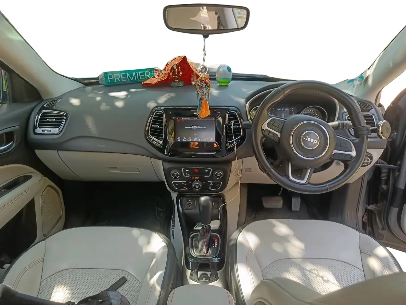 2019 Jeep Compass LIMITED 1.4 PETROL AT, Petrol, Automatic, 72,482 km, interior