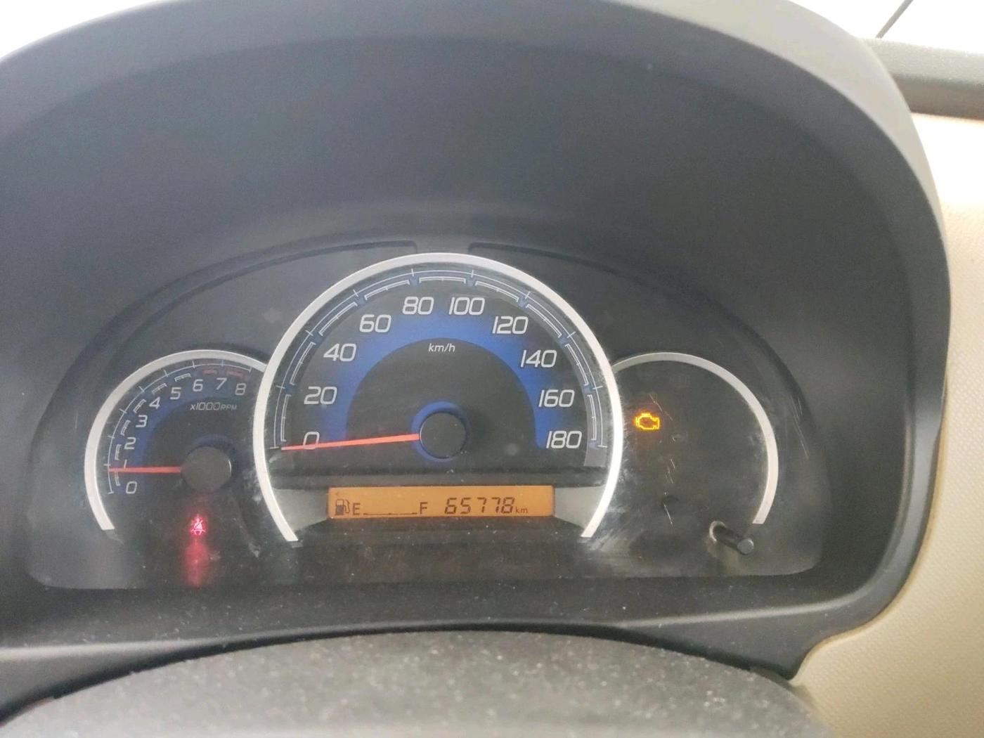 2017 Maruti Wagon R 1.0 VXI, CNG, Manual, 65,778 km, interior