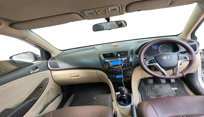 2011 Hyundai Verna FLUIDIC 1.6 VTVT EX, Petrol, Manual, 73,859 km, interior