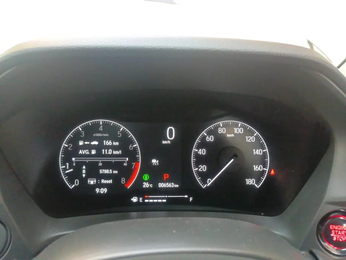 2025 Honda ELEVATE ZX CVT Black Edition, Petrol, Automatic, 6,563 km, interior
