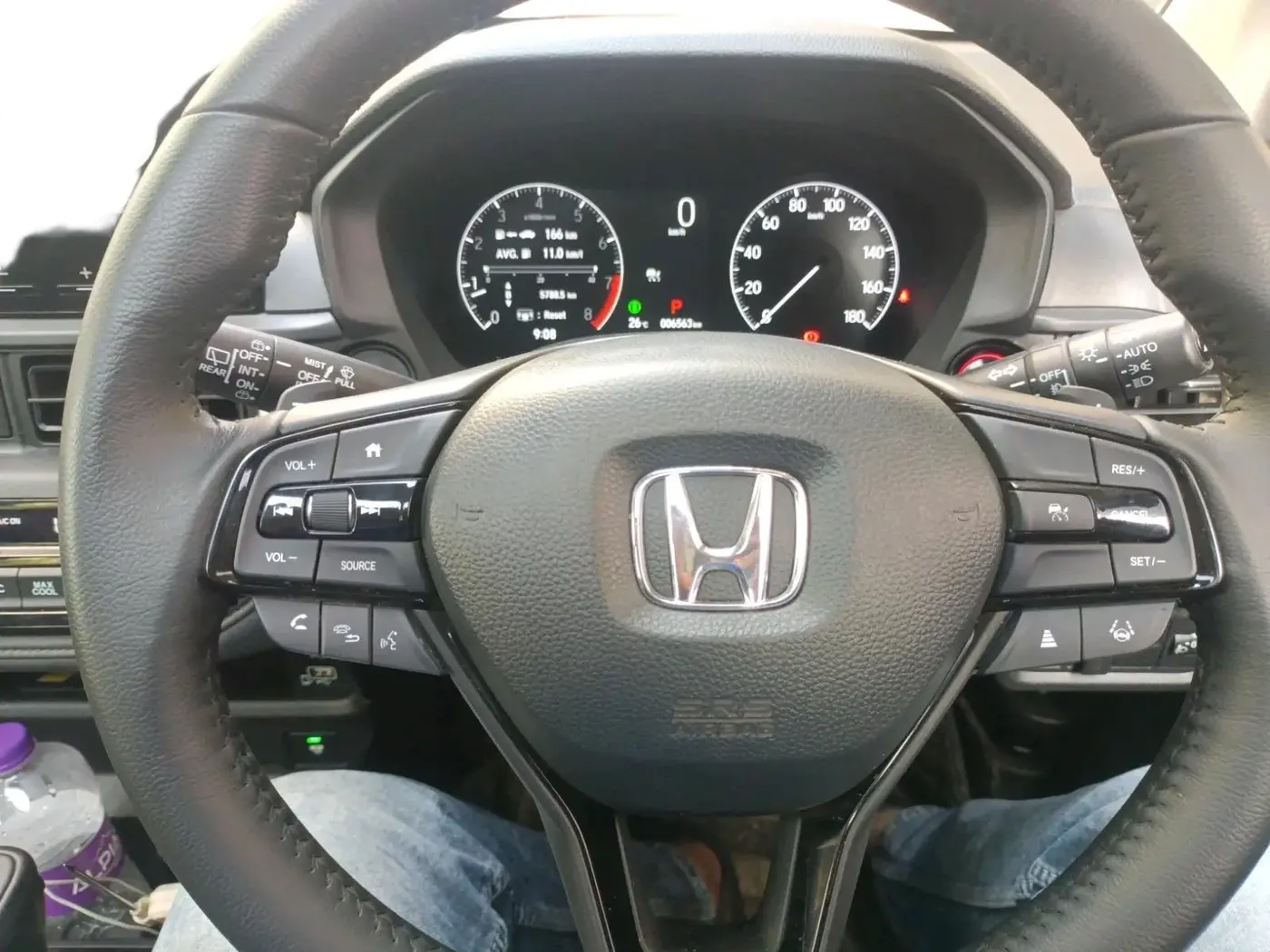2025 Honda ELEVATE ZX CVT Black Edition, Petrol, Automatic, 6,563 km, interior