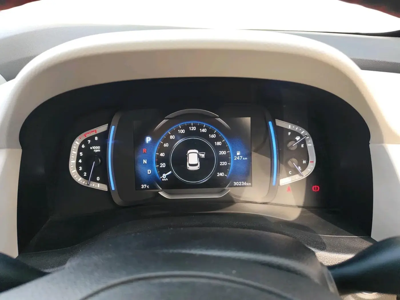 2021 Hyundai Creta SX (O) IVT 1.5 PETROL, Petrol, Automatic, 30,236 km, interior
