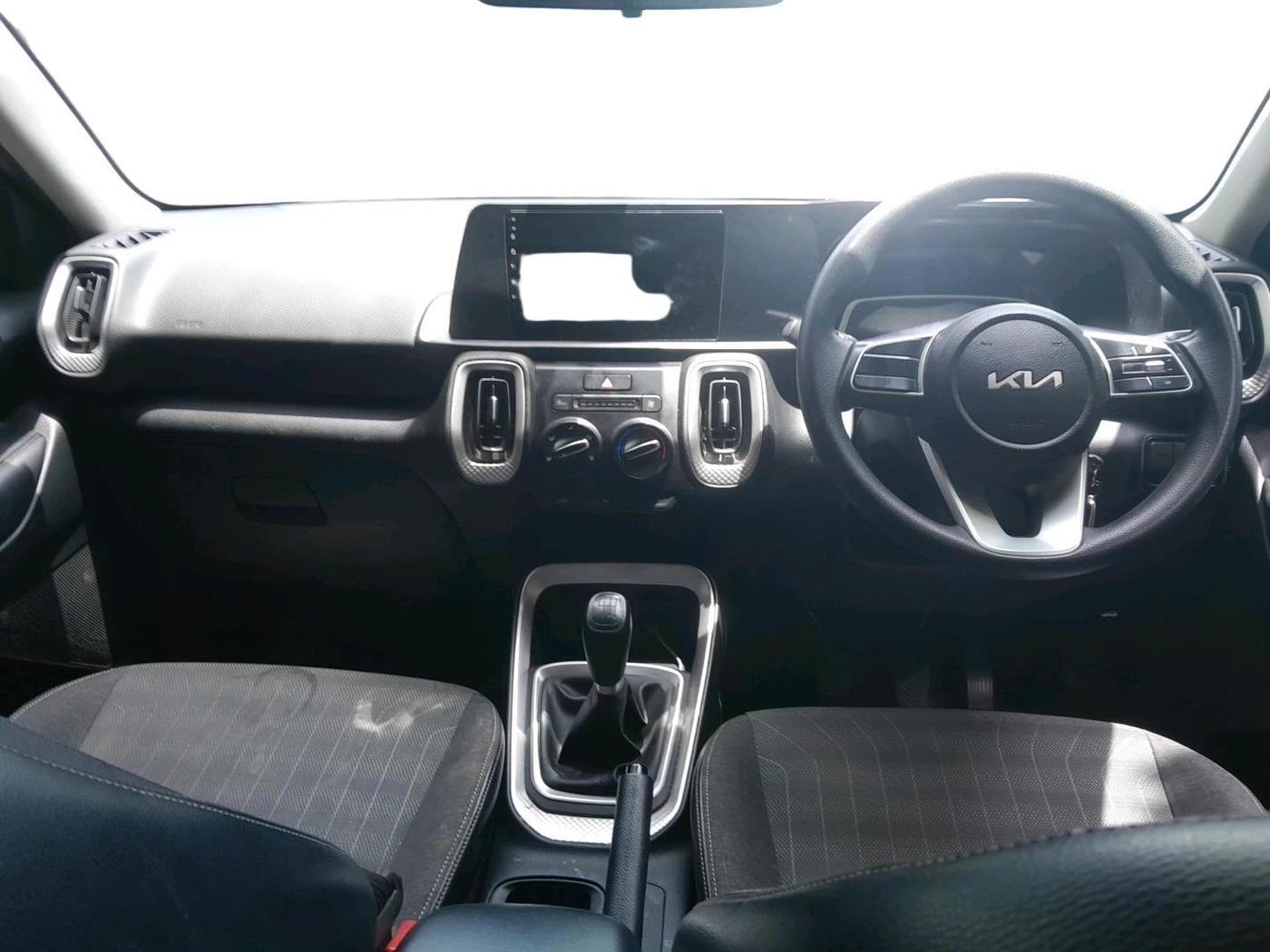 2022 KIA SONET HTE 1.5, Diesel, Manual, 46,486 km, interior