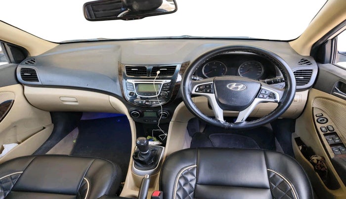 2014 Hyundai Verna FLUIDIC 1.6 CRDI SX, Diesel, Manual, 67,169 km, interior