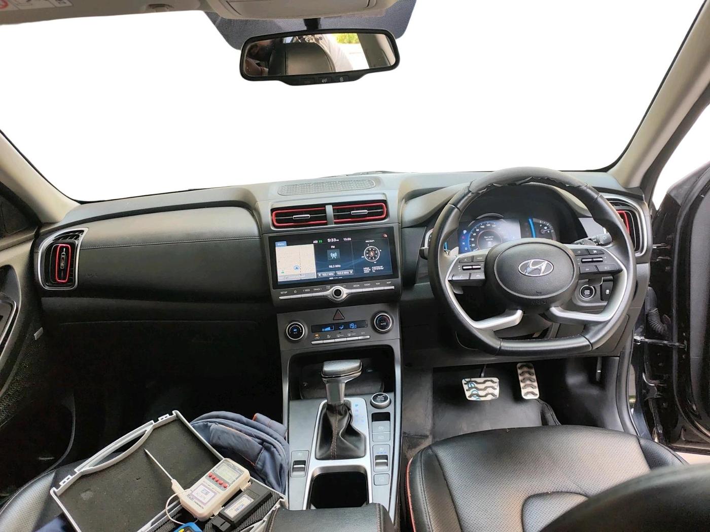 2020 Hyundai Creta SX (O) 1.4 TURBO DCT, Petrol, Automatic, 76,303 km, interior