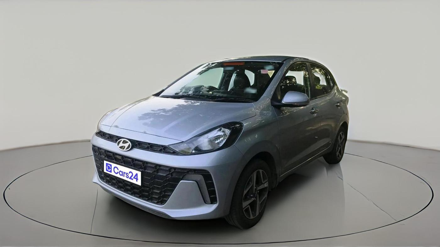 2025 Hyundai AURA SX 1.2 CNG, CNG, Manual, 18,191 km, exterior