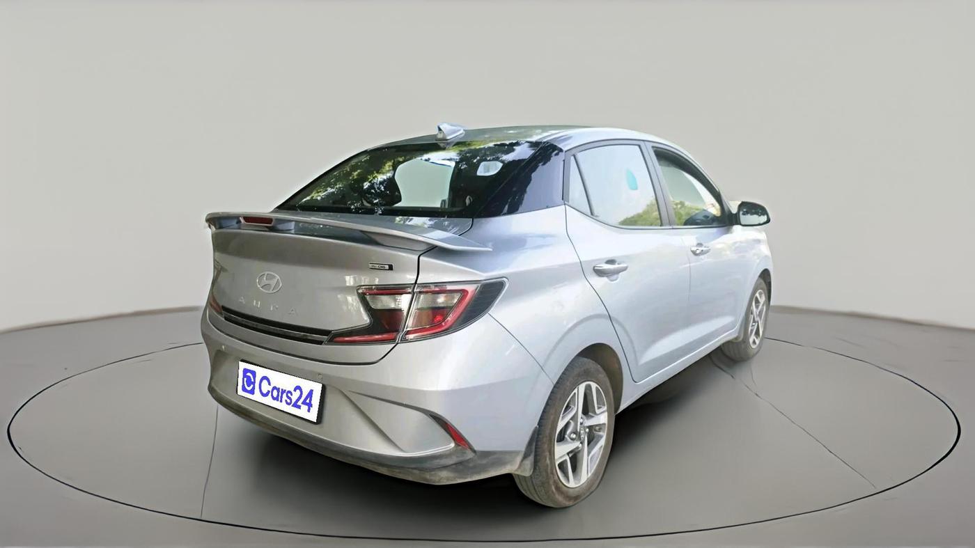 2025 Hyundai AURA SX 1.2 CNG, CNG, Manual, 18,191 km, exterior