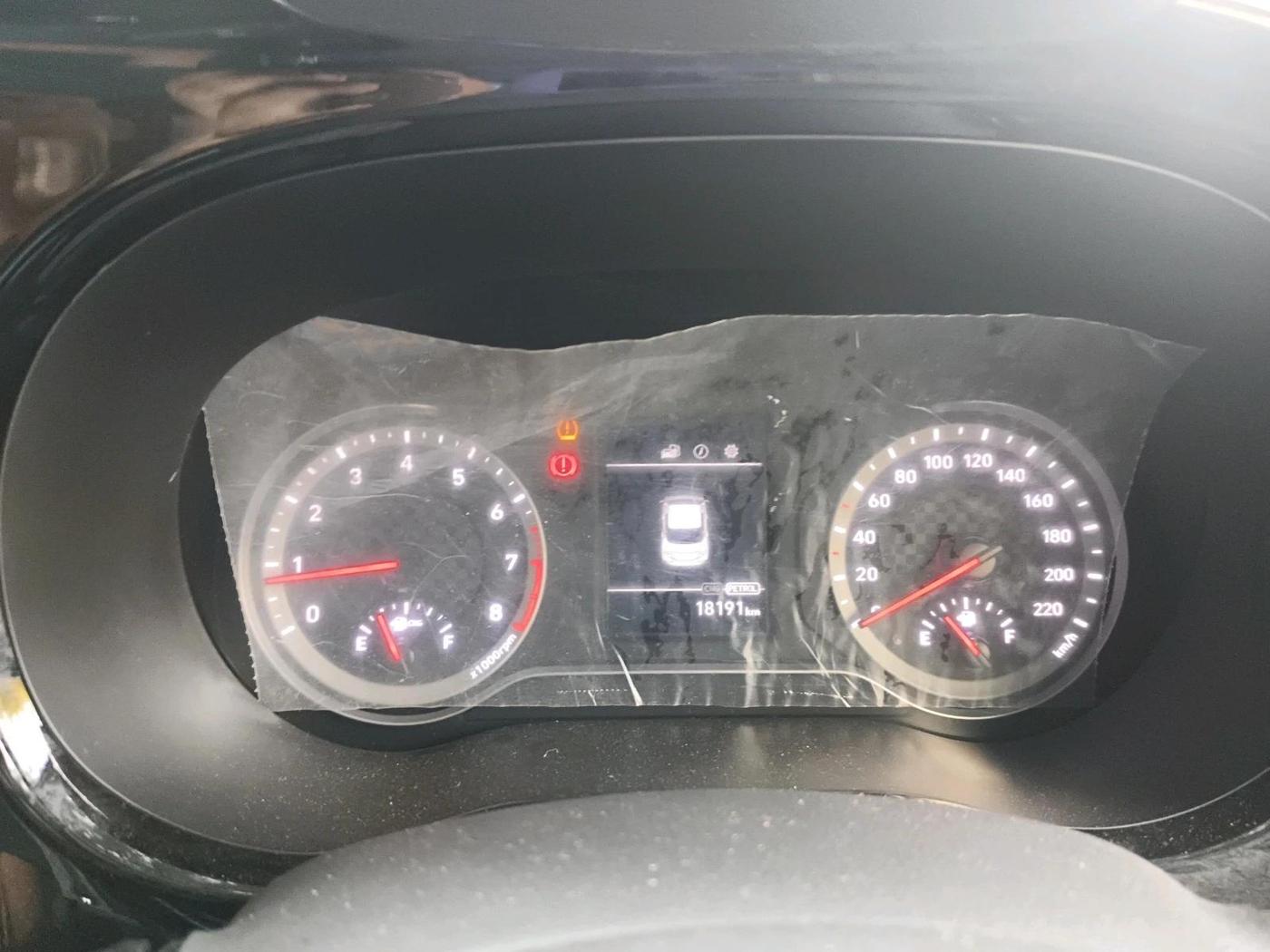 2025 Hyundai AURA SX 1.2 CNG, CNG, Manual, 18,191 km, interior