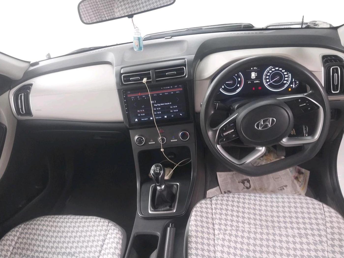 2021 Hyundai Creta E 1.5 DIESEL, Diesel, Manual, 62,395 km, interior