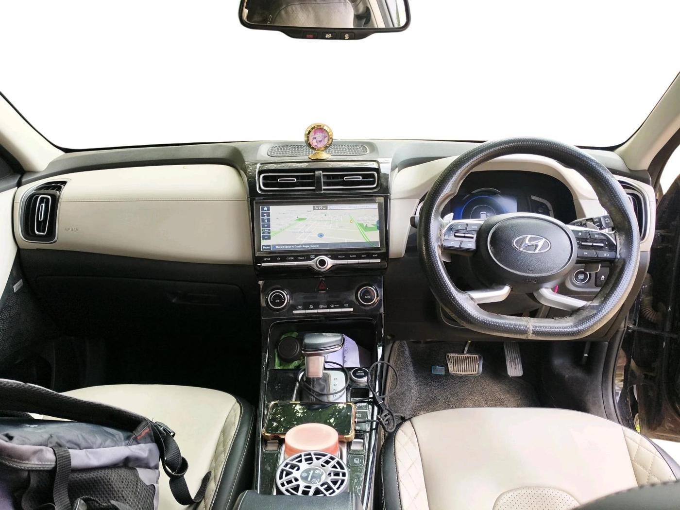 2022 Hyundai Creta SX (O) AT 1.5 DIESEL, Diesel, Automatic, 1,36,267 km, interior
