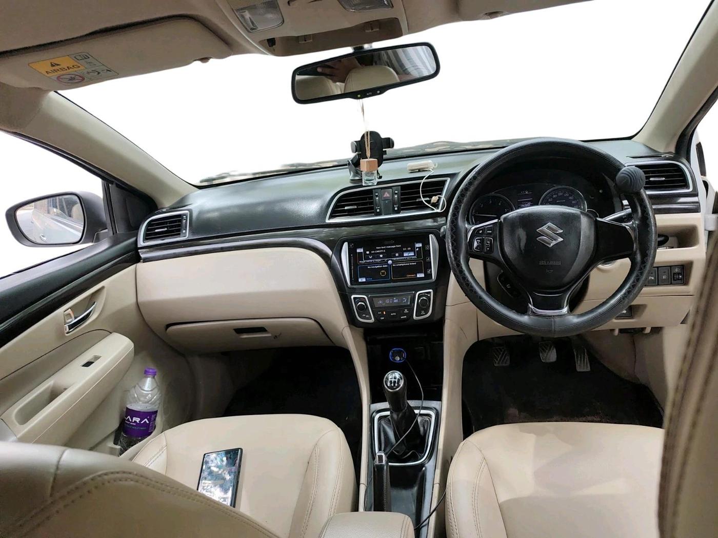 2017 Maruti Ciaz ALPHA DIESEL 1.3, Diesel, Manual, 1,74,304 km, interior