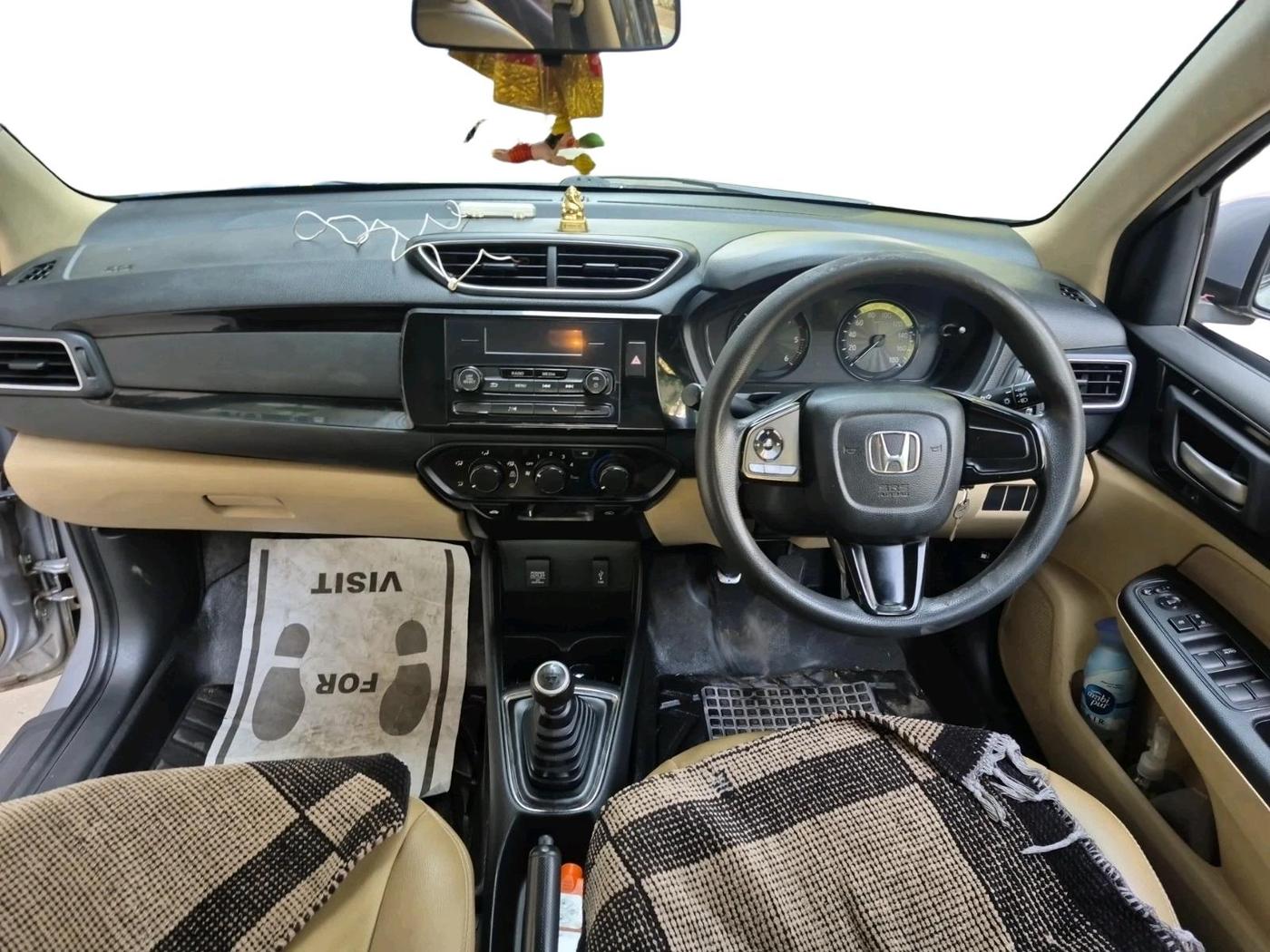 2019 Honda Amaze 1.5L I-DTEC S, Diesel, Manual, 1,48,229 km, interior
