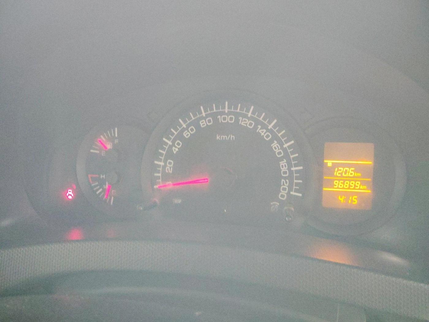 2017 Maruti Swift LXI (O), CNG, Manual, 96,899 km, interior
