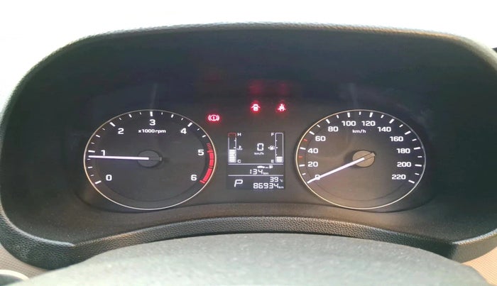 2018 Hyundai Creta SX AT 1.6 DIESEL, Diesel, Automatic, 86,934 km, interior