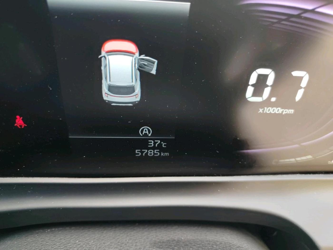 2025 KIA SELTOS HTK Plus (O) 1.5 Diesel AT, Diesel, Automatic, 5,785 km, interior
