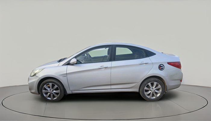 2013 Hyundai Verna FLUIDIC 1.6 CRDI SX, Diesel, Manual, 95,604 km, exterior