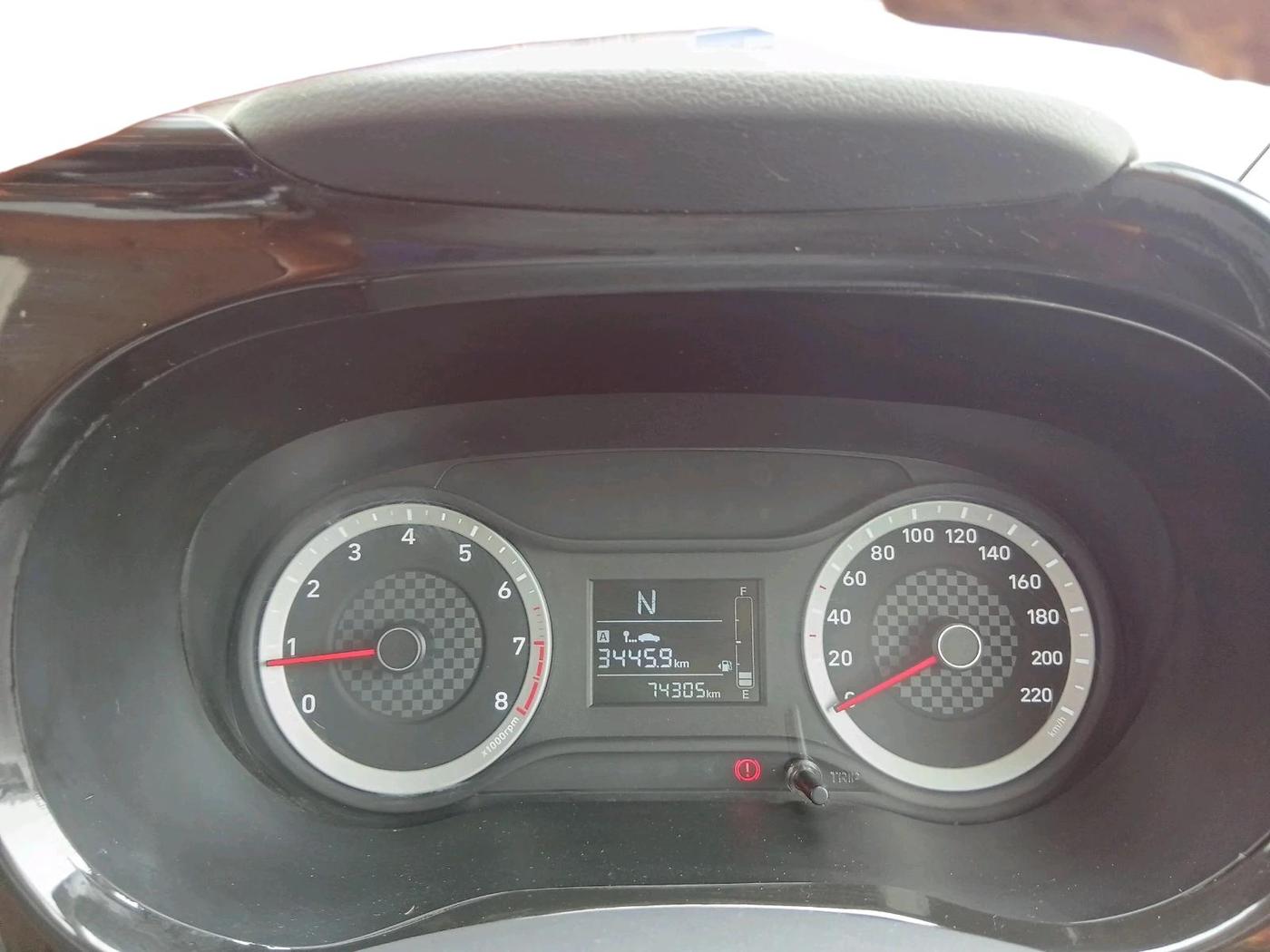 2021 Hyundai GRAND I10 NIOS MAGNA AMT 1.2 KAPPA VTVT, Petrol, Automatic, 74,305 km, interior