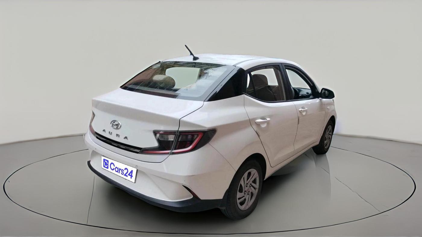 2021 Hyundai AURA S 1.2 CNG, CNG, Manual, 44,969 km, exterior