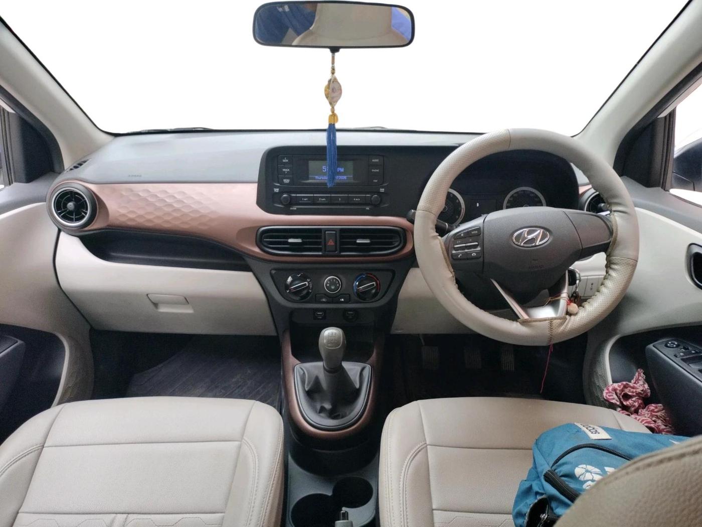 2021 Hyundai AURA S 1.2 CNG, CNG, Manual, 44,969 km, interior
