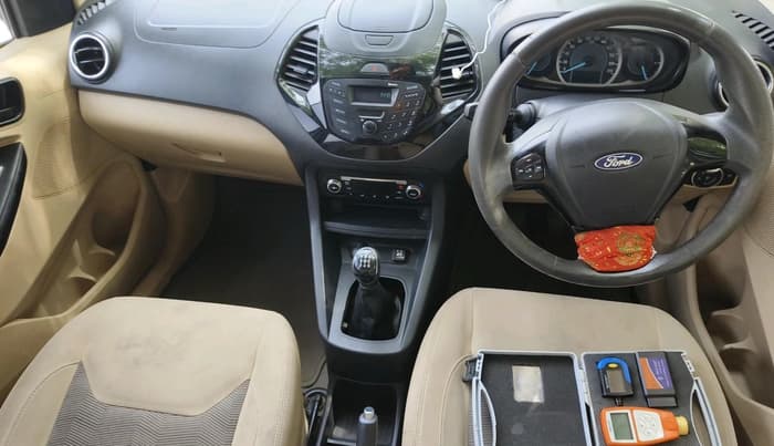 2018 Ford Figo Aspire TITANIUM 1.2 PETROL, CNG, Manual, 1,10,088 km, interior
