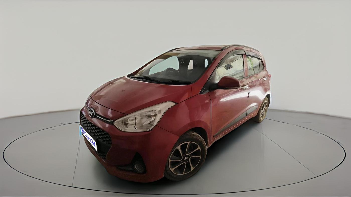 2017 Hyundai Grand i10 SPORTZ (O) AT 1.2 KAPPA VTVT, Petrol, Automatic, 55,090 km, exterior
