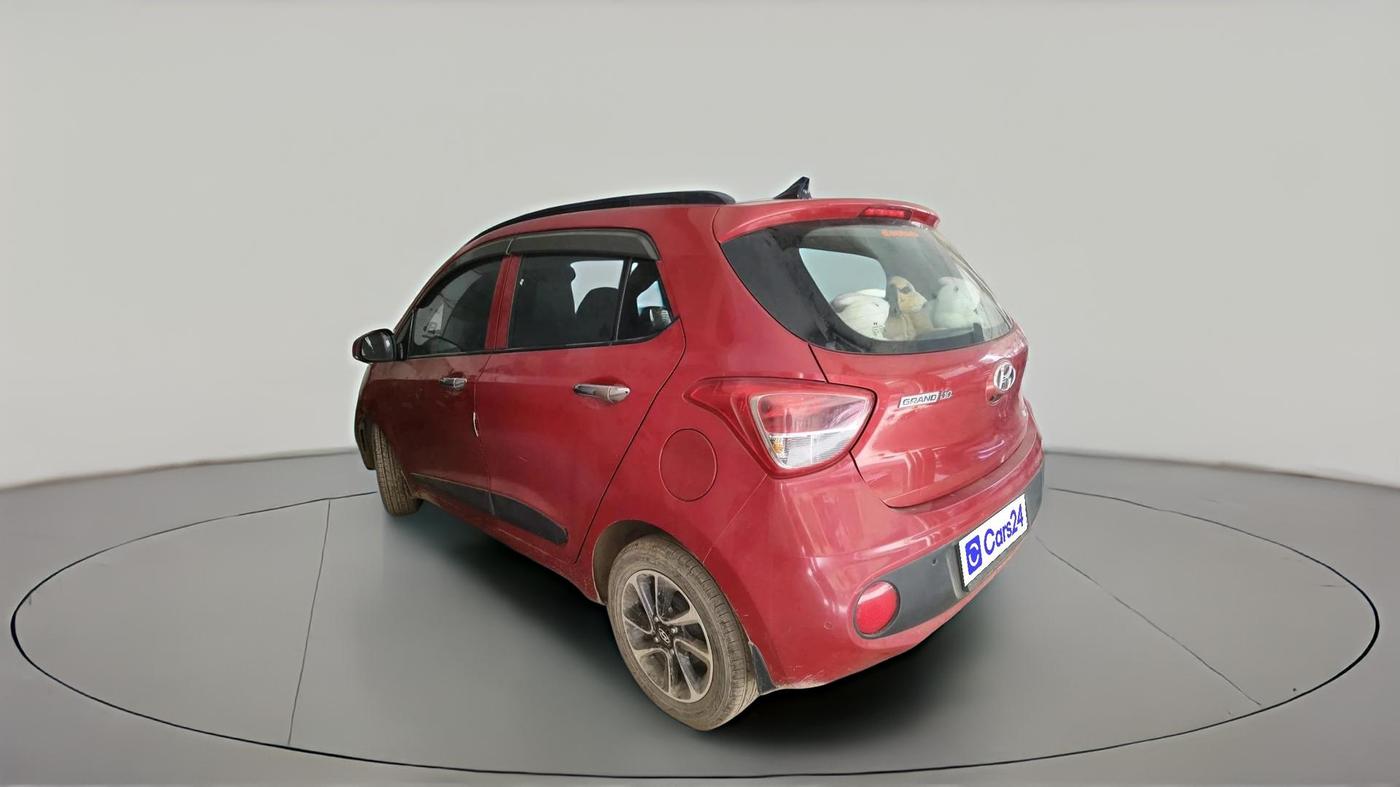 2017 Hyundai Grand i10 SPORTZ (O) AT 1.2 KAPPA VTVT, Petrol, Automatic, 55,090 km, exterior