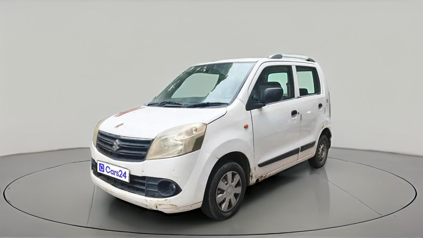 2011 Maruti Wagon R 1.0 LXI CNG, CNG, Manual, 2,25,165 km, exterior