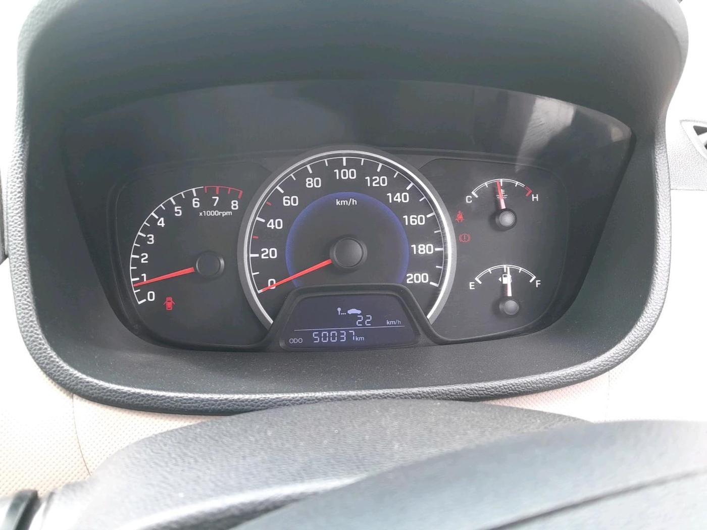 2019 Hyundai Grand i10 MAGNA 1.2 KAPPA VTVT, Petrol, Manual, 50,037 km, interior