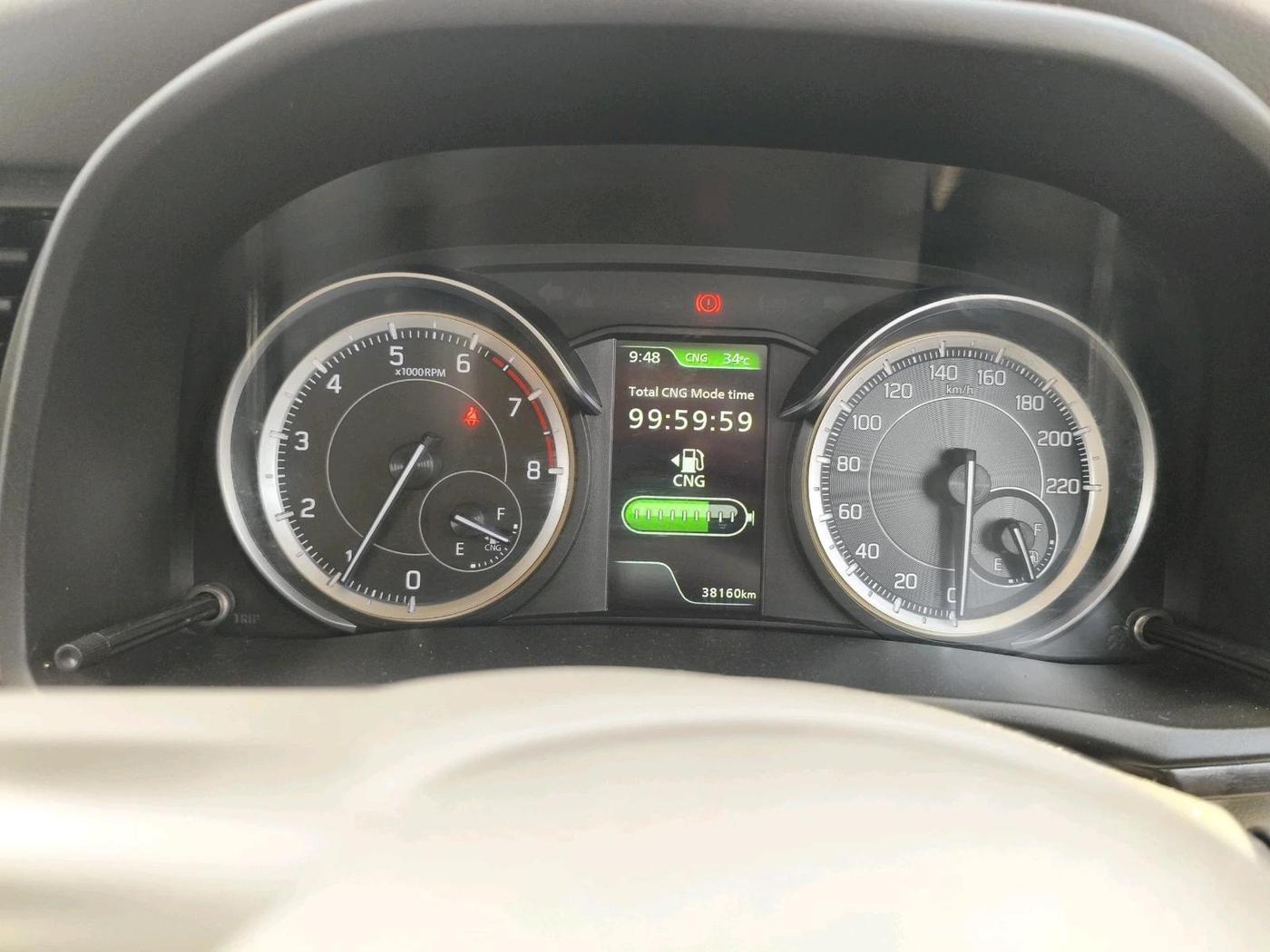 2023 Maruti Ertiga ZXI (O) CNG, CNG, Manual, 38,160 km, interior