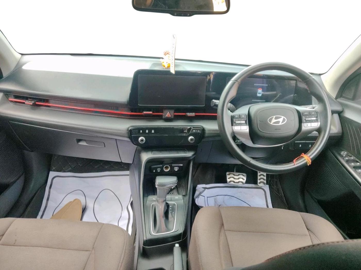 2023 Hyundai Verna  SX 1.5 Turbo DCT , Petrol, Automatic, 14,600 km, interior