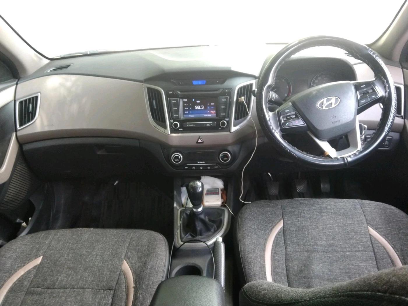 2016 Hyundai Creta SX 1.6 DIESEL, Diesel, Manual, 1,52,821 km, interior