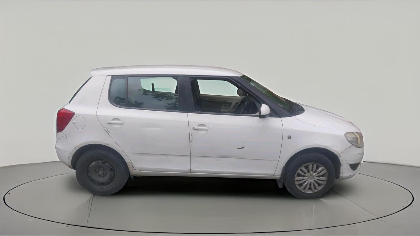 2012 Skoda Fabia AMBITION PLUS 1.2 TDI CR, Diesel, Manual, 1,61,595 km, exterior