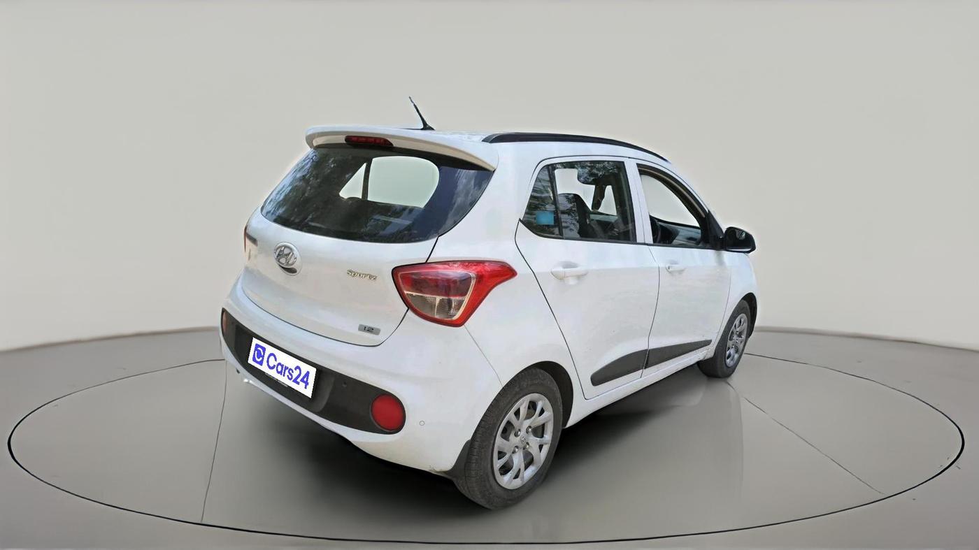 2018 Hyundai Grand i10 SPORTZ 1.2 KAPPA VTVT, Petrol, Manual, 1,59,632 km, exterior