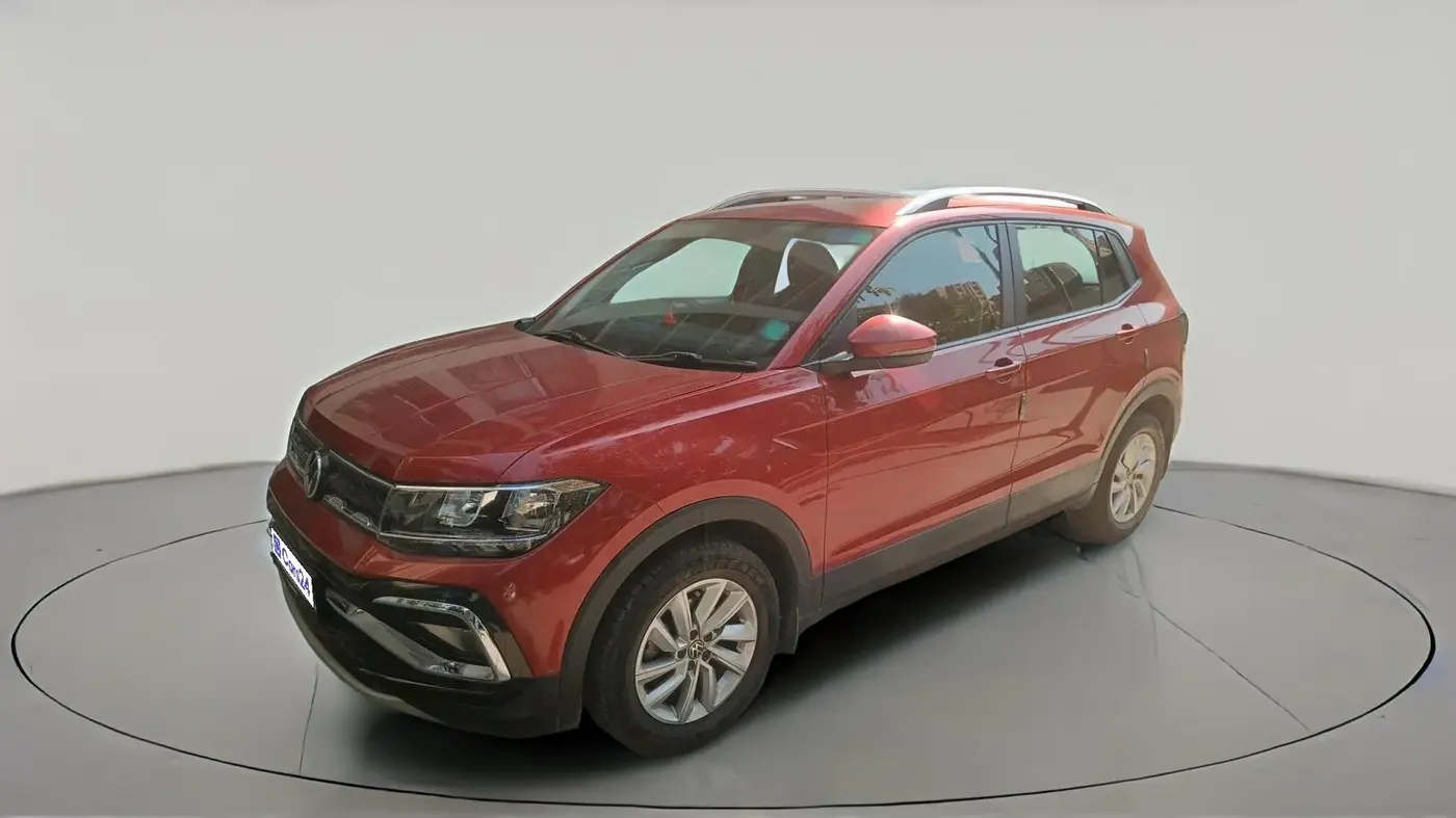 2023 Volkswagen TAIGUN HIGHLINE 1.0 TSI MT, Petrol, Manual, 21,096 km, exterior
