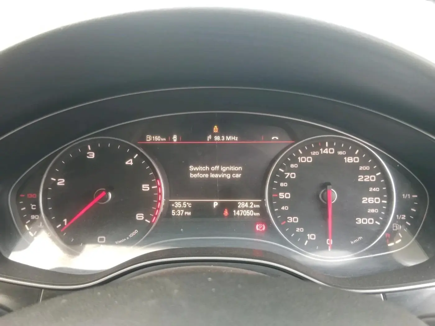 2013 Audi A6 2.0 TDI PREMIUM, Diesel, Automatic, 1,47,050 km, interior