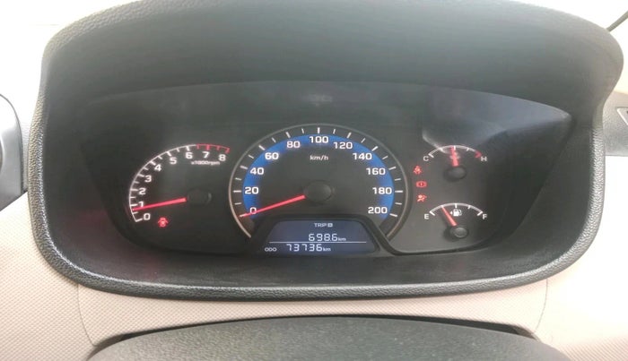 2018 Hyundai Xcent SX 1.2, CNG, Manual, 73,736 km, interior