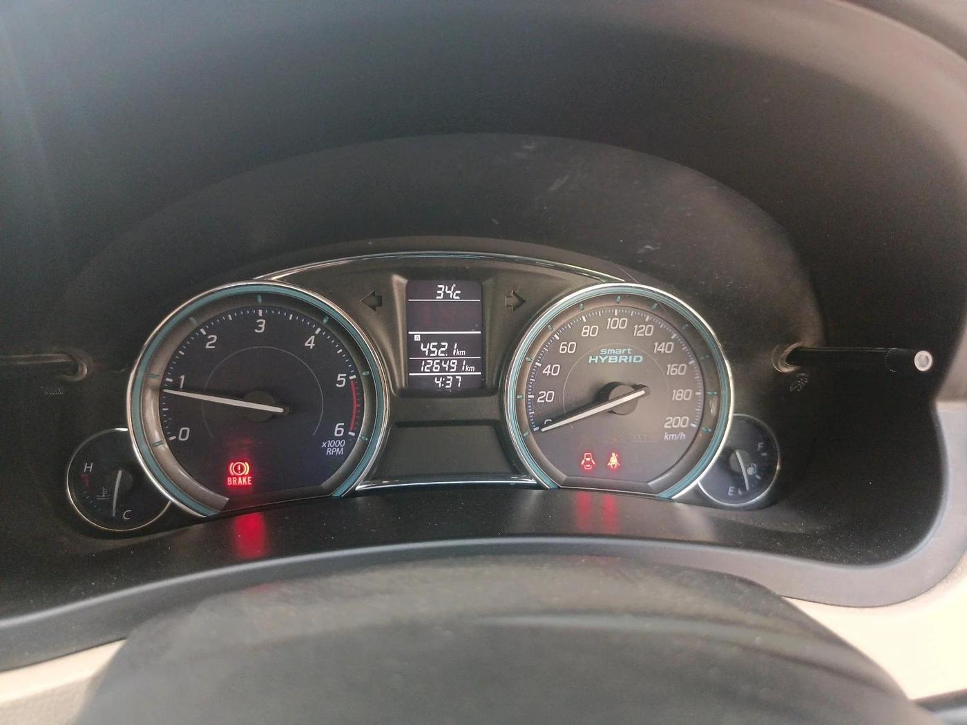 2017 Maruti Ciaz ALPHA DIESEL 1.3, Diesel, Manual, 1,26,491 km, interior