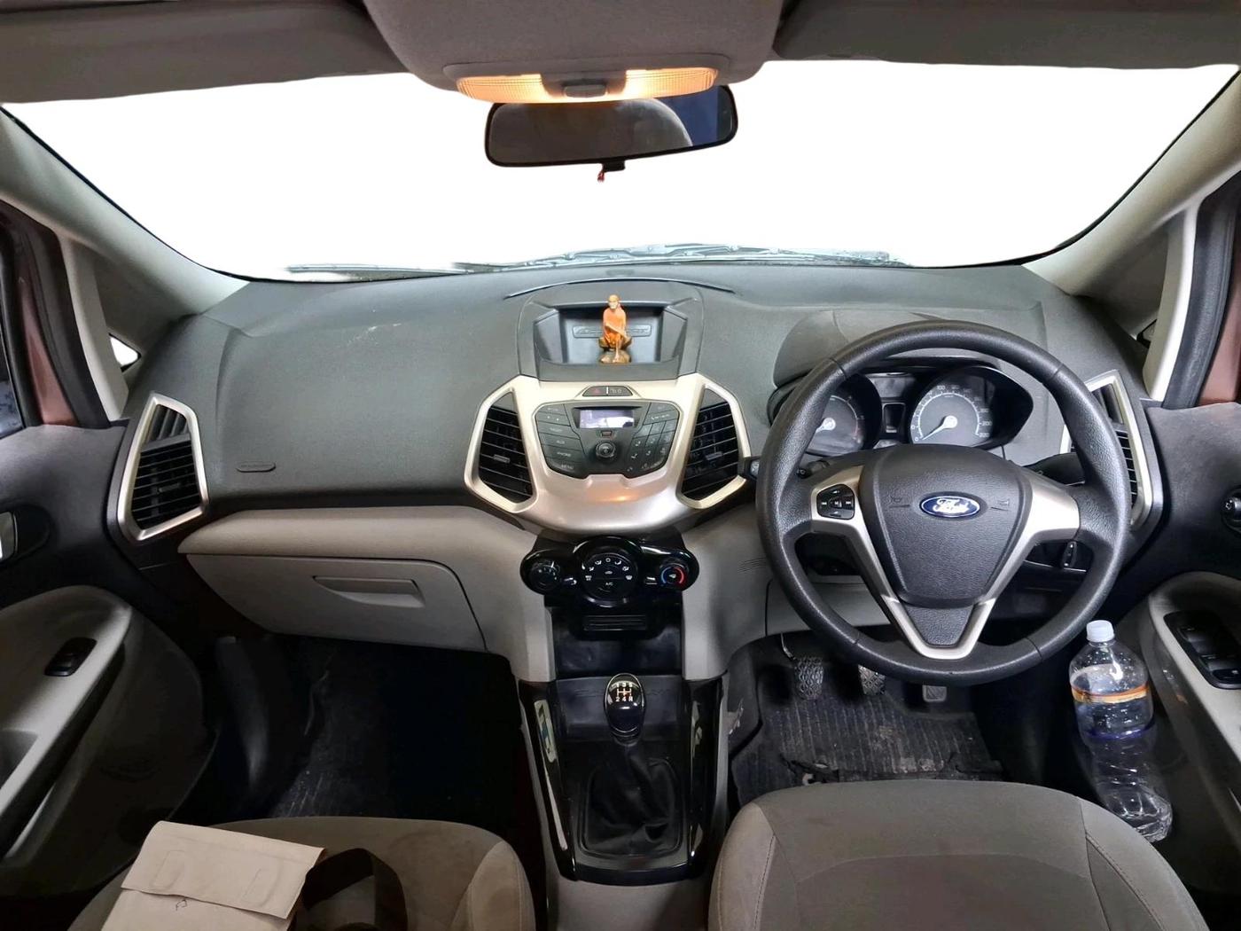 2015 Ford Ecosport TREND 1.5L DIESEL, Diesel, Manual, 46,362 km, interior