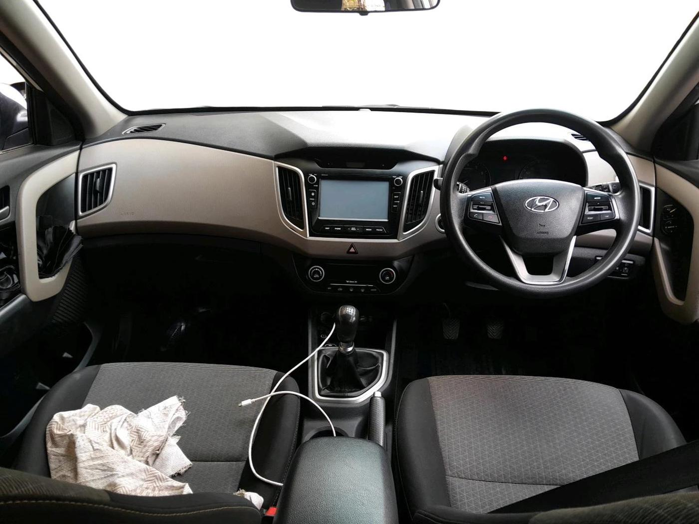 2016 Hyundai Creta SX PLUS 1.6 PETROL, CNG, Manual, 92,512 km, interior
