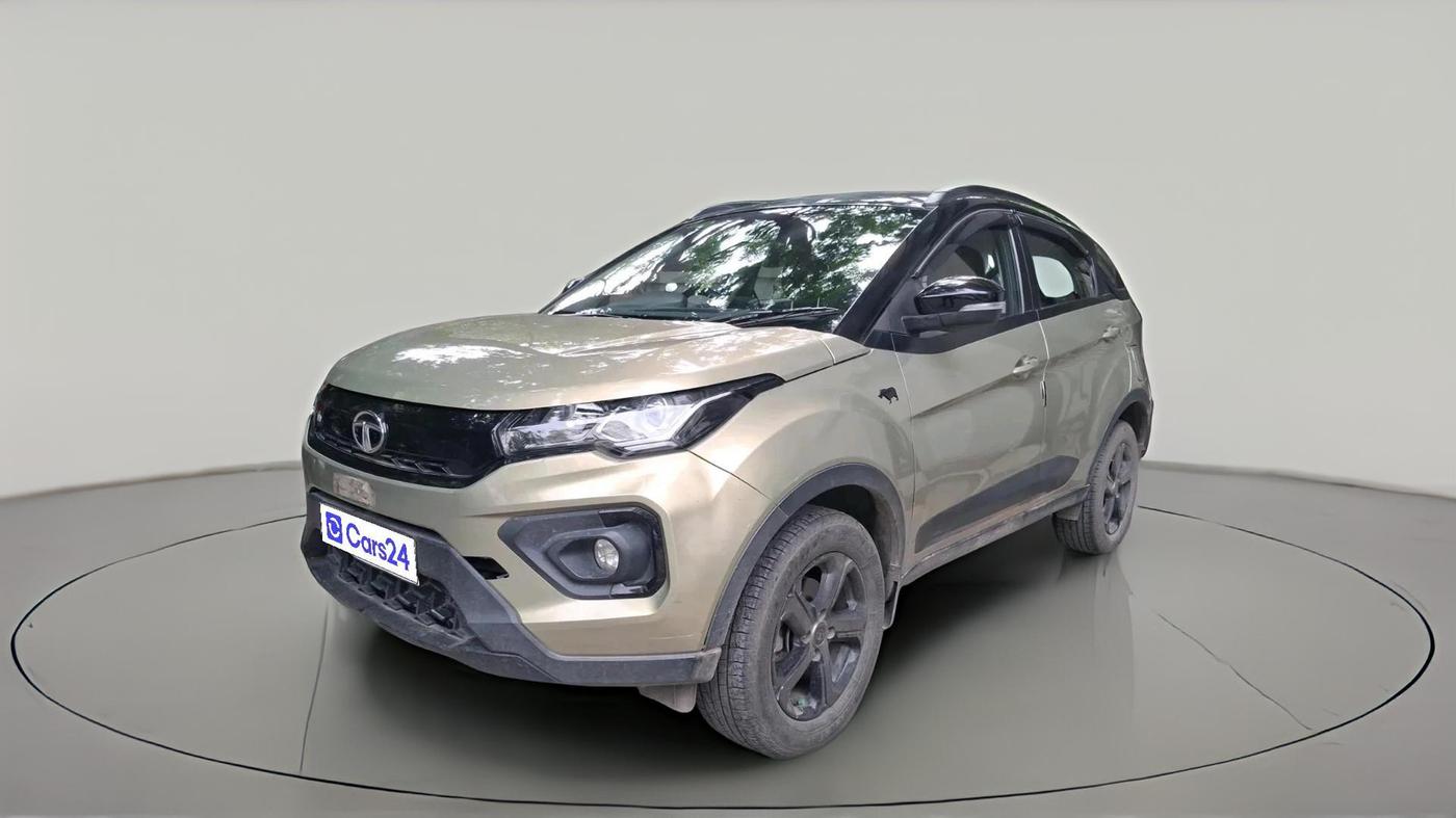2022 Tata NEXON XZA PLUS (PREMIUM) KAZIRANGA PETROL, Petrol, Automatic, 33,670 km, exterior