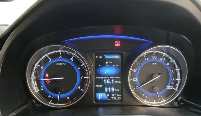 2019 Maruti Baleno ZETA CVT PETROL 1.2, Petrol, Automatic, 71,891 km, interior