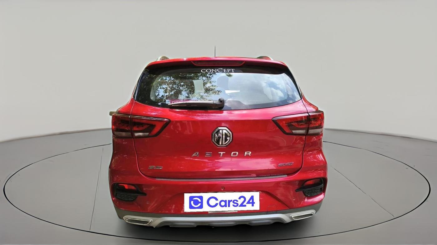 2022 MG ASTOR SAVVY 1.5 CVT S RED, Petrol, Automatic, 40,554 km, exterior