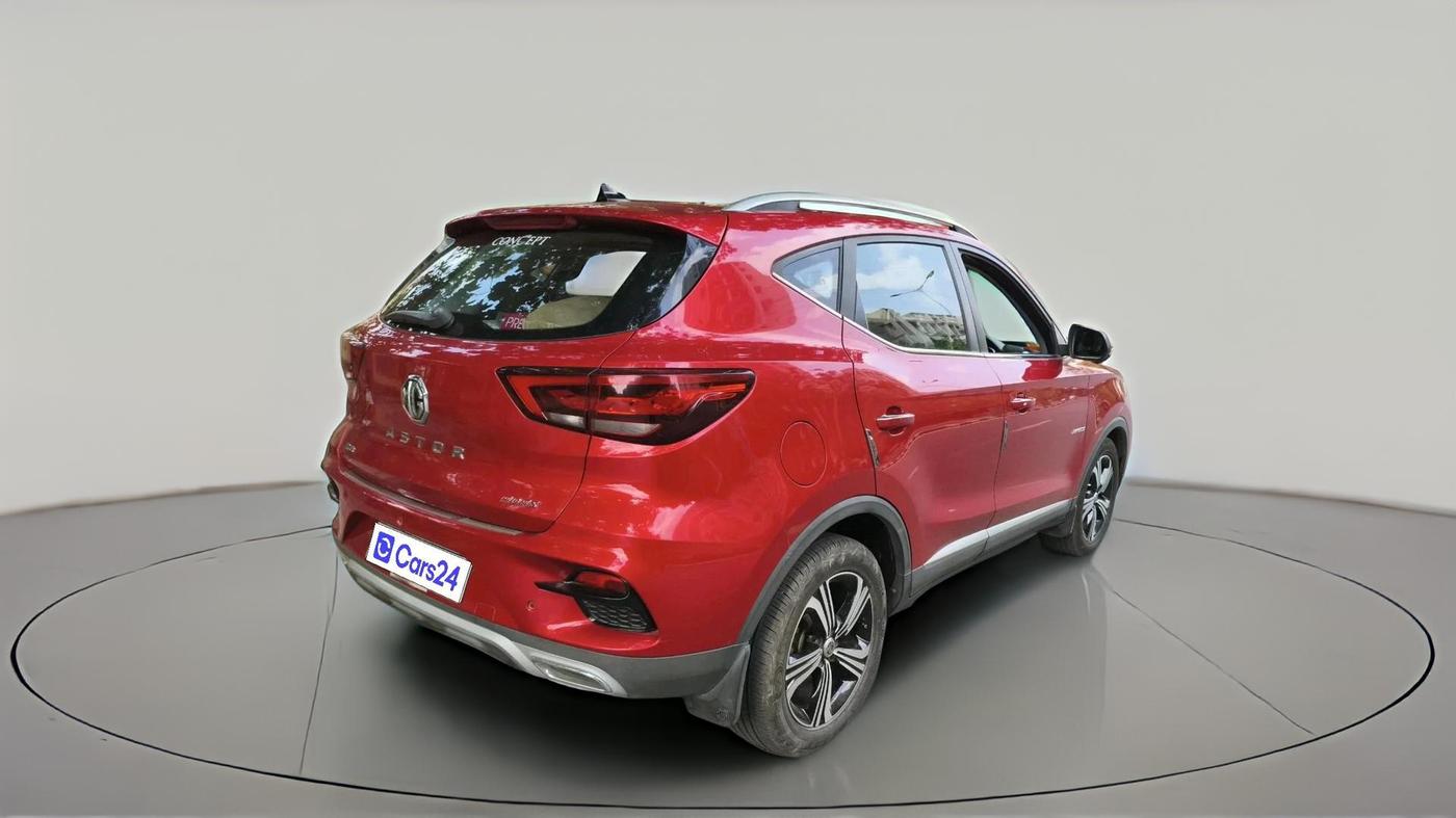 2022 MG ASTOR SAVVY 1.5 CVT S RED, Petrol, Automatic, 40,554 km, exterior