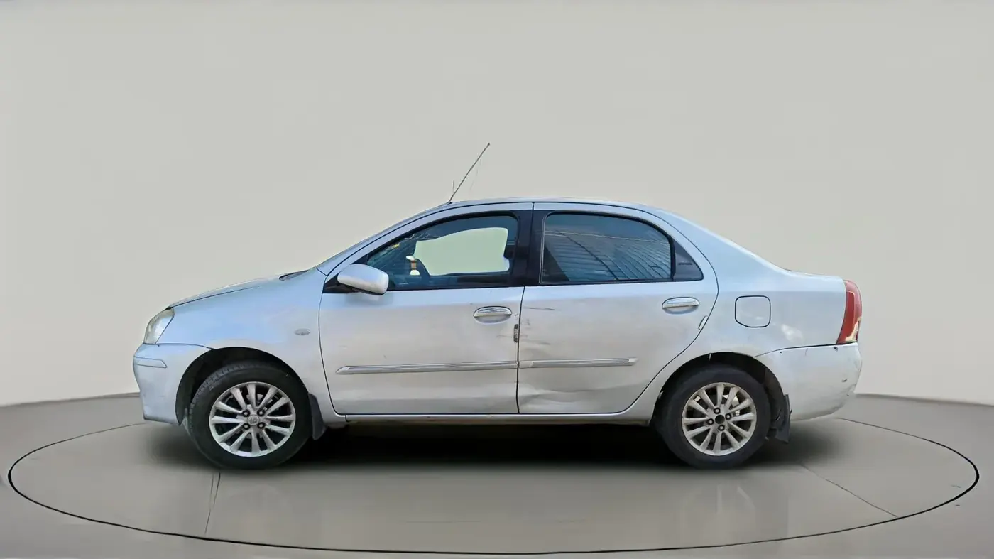 2011 Toyota Etios G, Petrol, Manual, 1,23,567 km, exterior