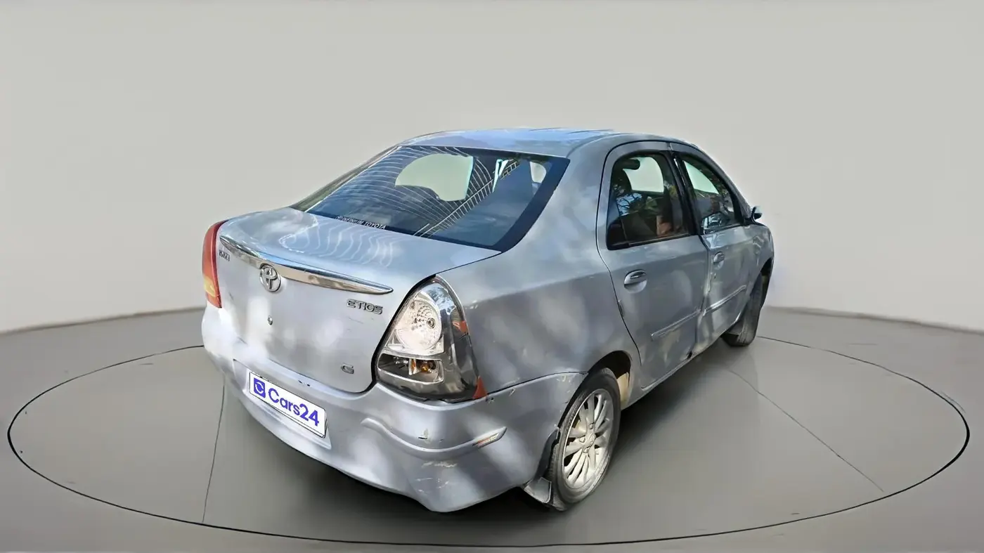 2011 Toyota Etios G, Petrol, Manual, 1,23,567 km, exterior