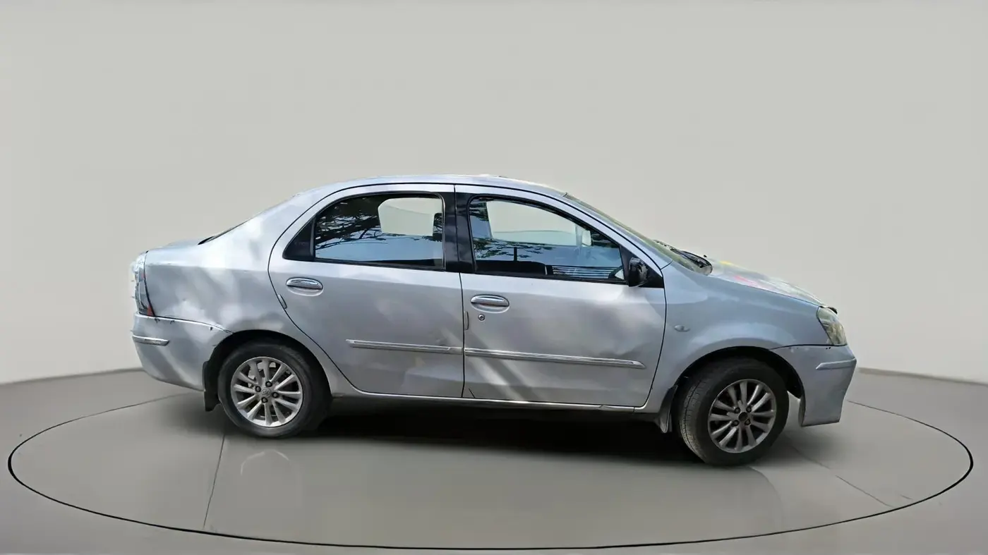2011 Toyota Etios G, Petrol, Manual, 1,23,567 km, exterior
