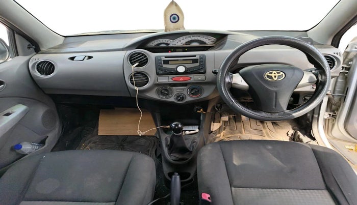 2011 Toyota Etios G, Petrol, Manual, 1,23,567 km, interior