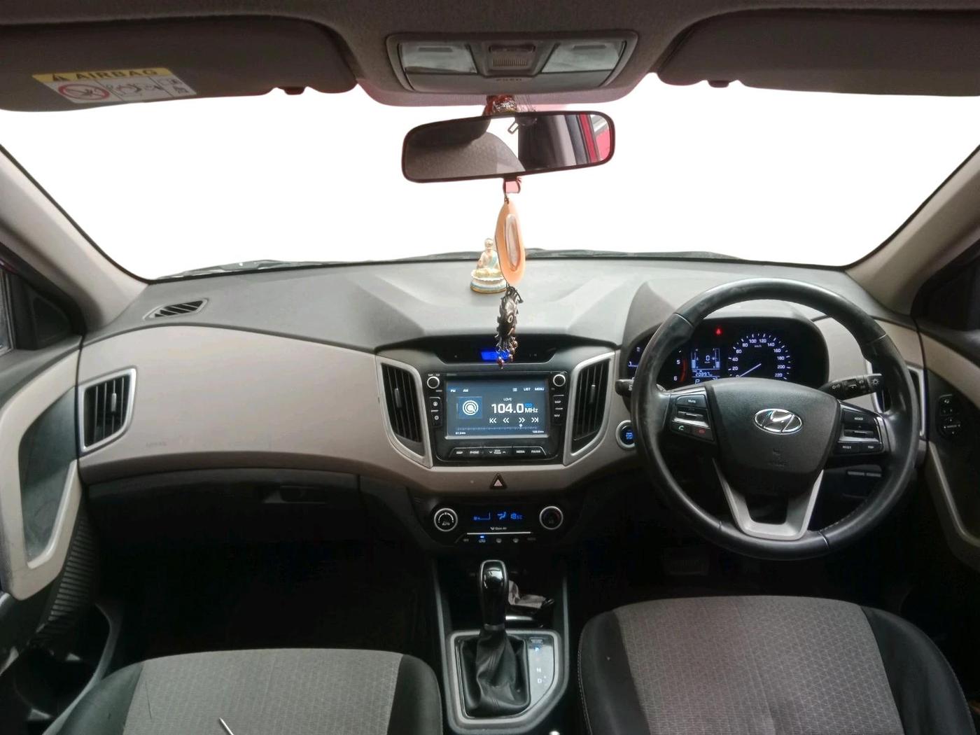 2016 Hyundai Creta SX PLUS AT 1.6 DIESEL, Diesel, Automatic, 7,00,000 km, interior