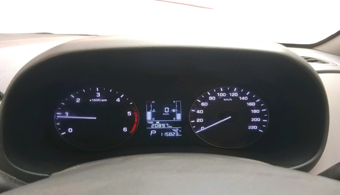 2016 Hyundai Creta SX PLUS AT 1.6 DIESEL, Diesel, Automatic, 1,15,823 km, interior